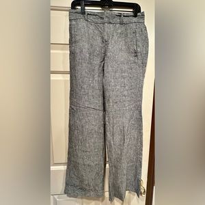 Banana Republic-The Martin Fit-Woman’s Pant-Size 4-Linen Wide
